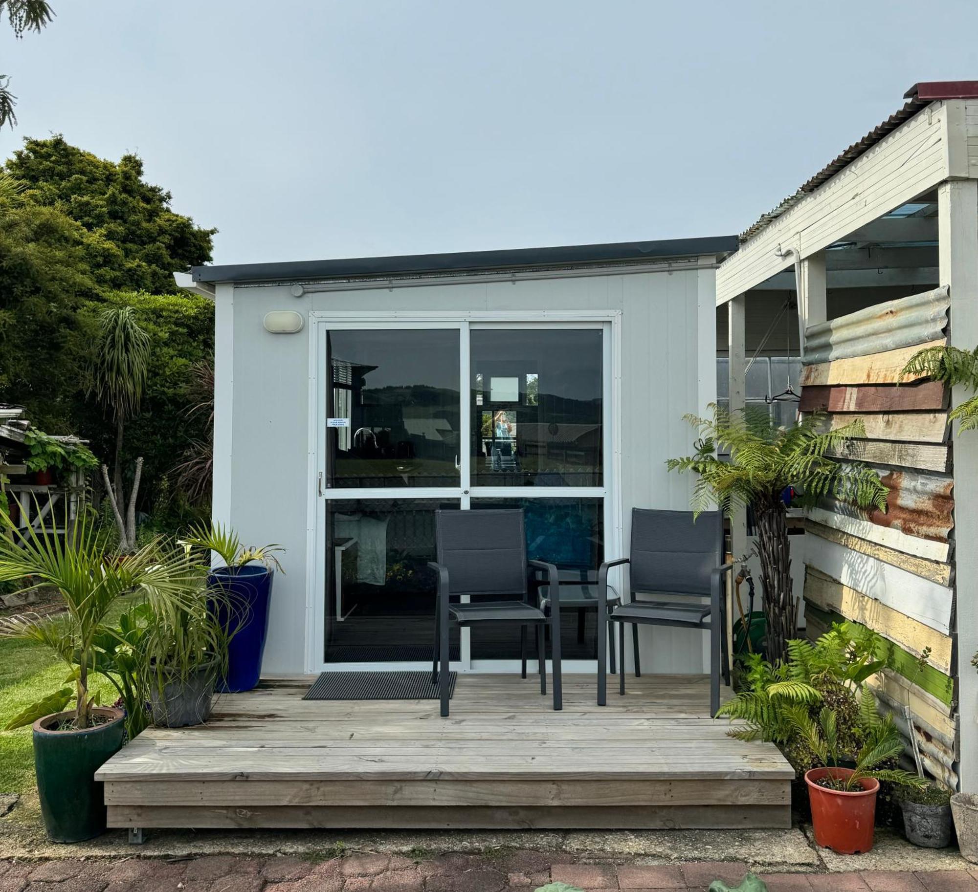 Raglan Seaview Cabin Extérieur photo